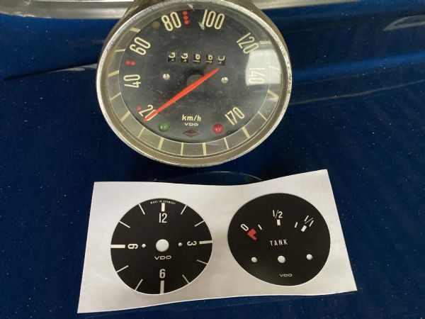 Speedometer NSU 1000 TT